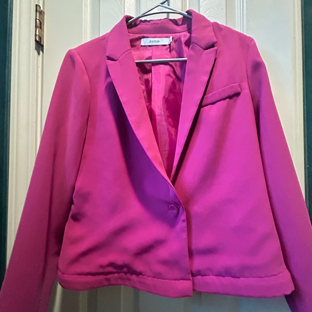 Just fab blazer - Pink/Magenta